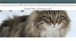 Desktop Screenshot of foreststarsiberians.com